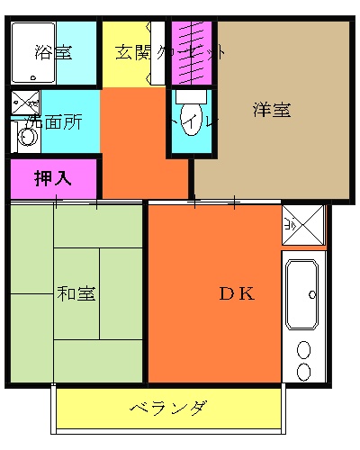 すばる鷺沼の間取り