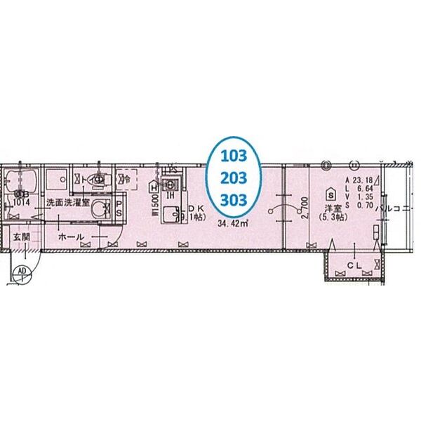 F+style羽衣3号館の間取り
