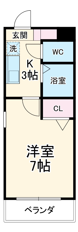 エトアール大幸の間取り