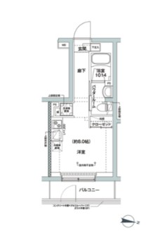RELUXIA方南町Ⅱの間取り