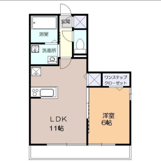 メゾンアイリスの間取り