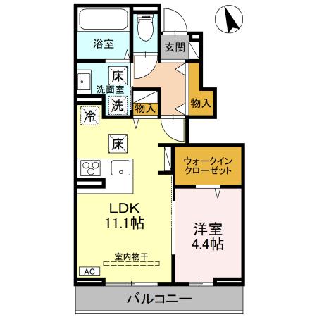 ファミーユの間取り