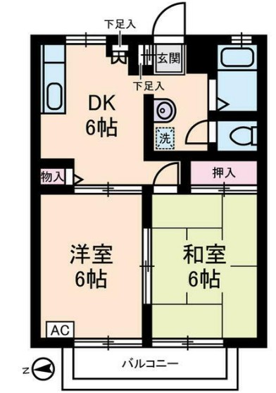 シャルマンSの間取り