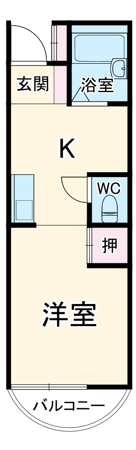 コスモ78の間取り