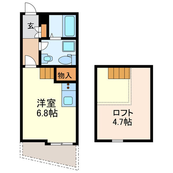 Fleurageの間取り