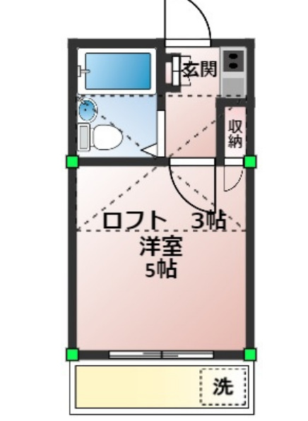 Uプリムラの間取り