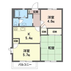 コーポKAZUの間取り