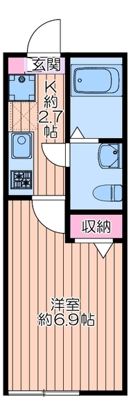 千住Grayishwoodの間取り