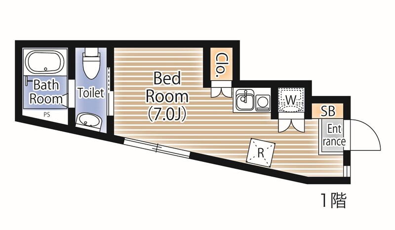 コパン扇大橋BASEの間取り