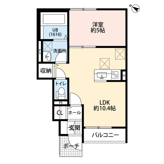 シャトームラシュウⅢの間取り