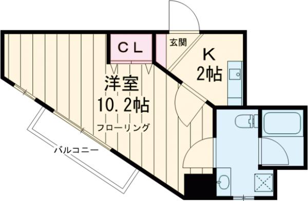 オルハレⅠの間取り