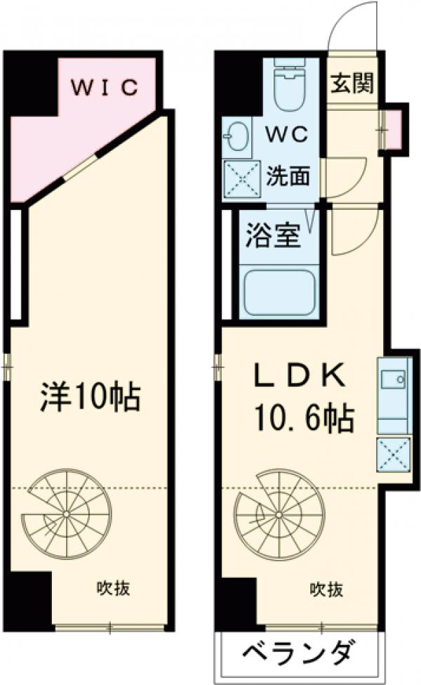 オルハレⅠの間取り