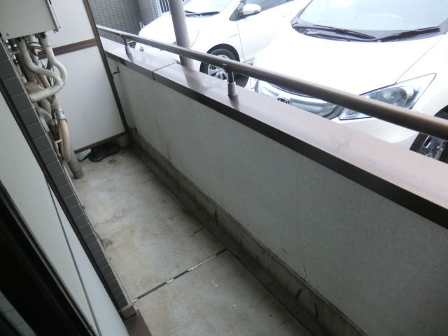 10/17 バルコニー