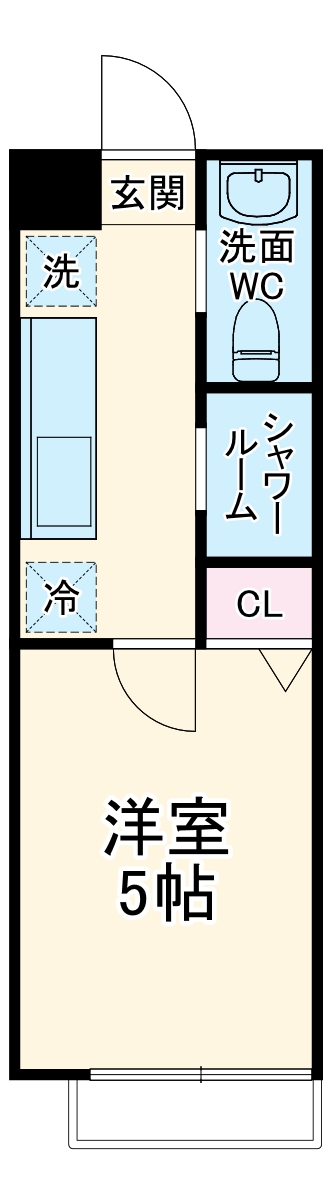アイビーⅤの間取り