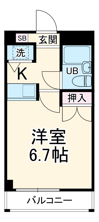 ホワイトストーク浦安の間取り