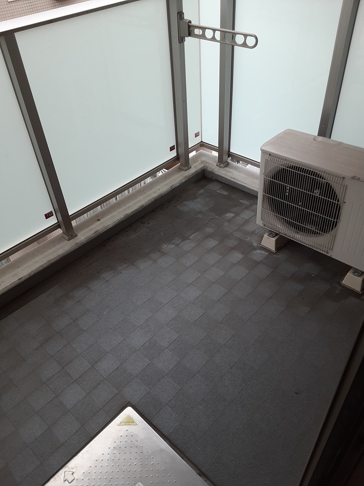 12/25 バルコニー