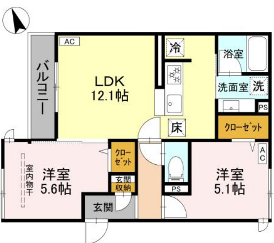 D-serenoくすのき台の間取り