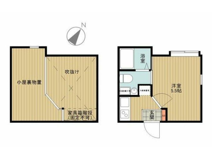 サンシャルム生田の間取り