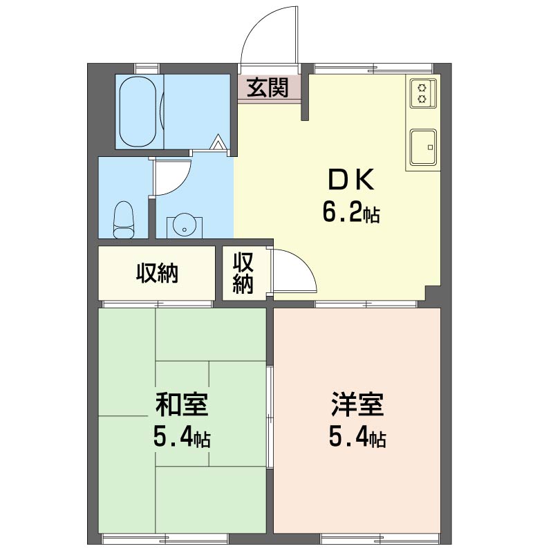 アミコートの間取り