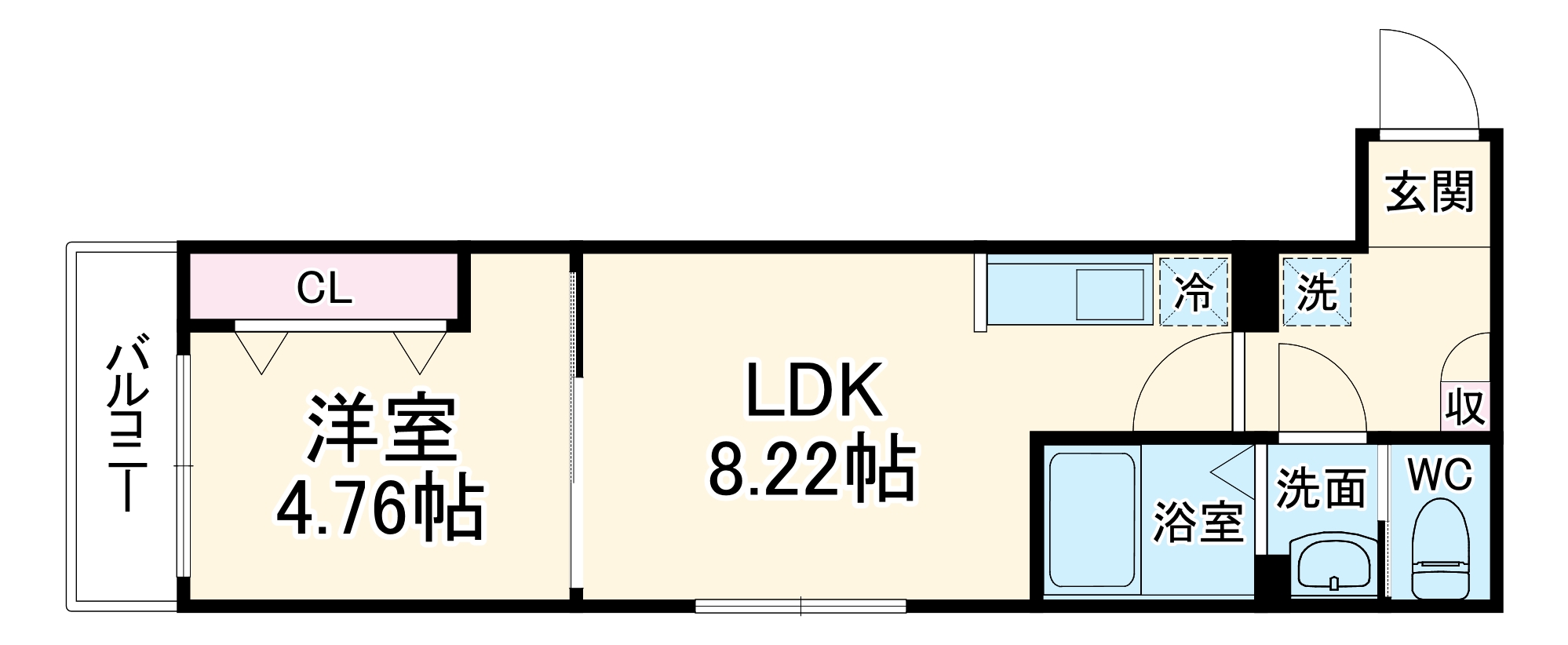 YSA薬園台の間取り