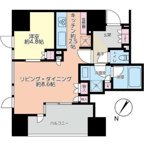 パークホームズ文京本郷通りの間取り