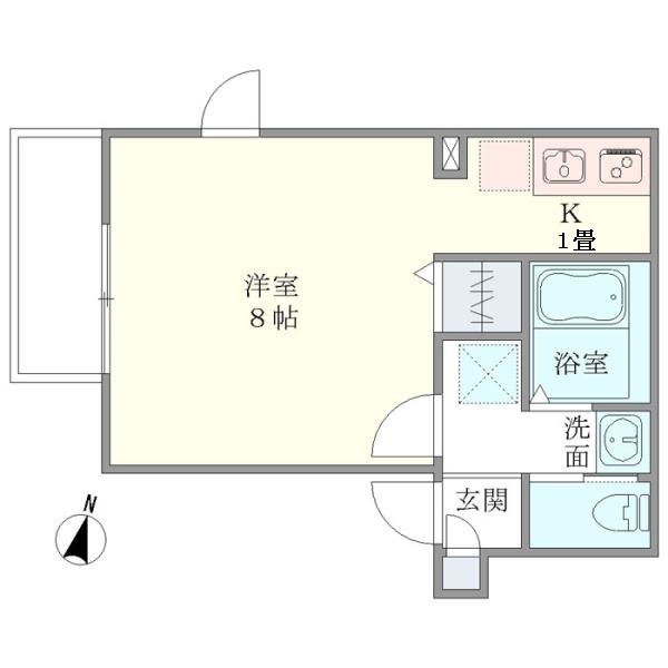 LYNX北千住A棟の間取り