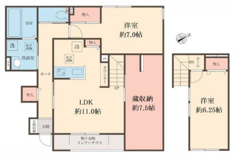仮)町田市森野四丁目新築工事の間取り