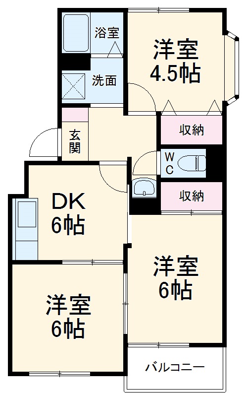 シャトルZの間取り