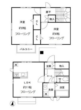Pastoralの間取り