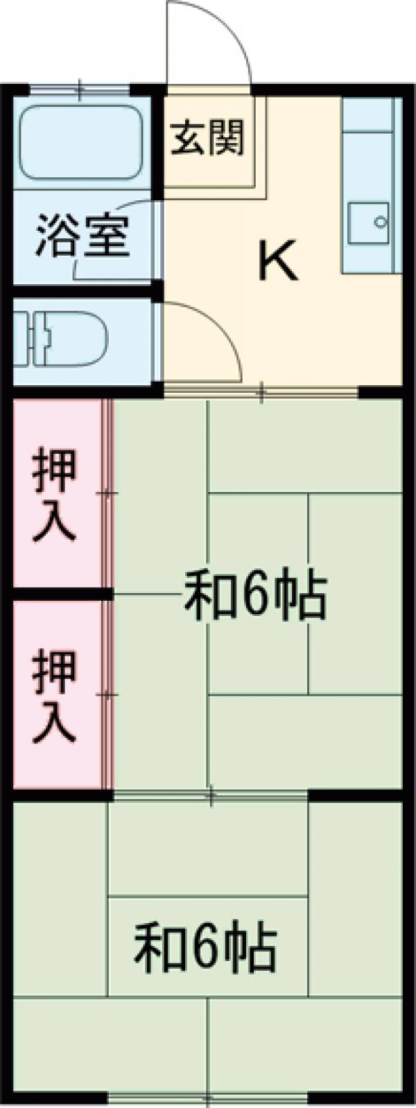 ランピードBの間取り