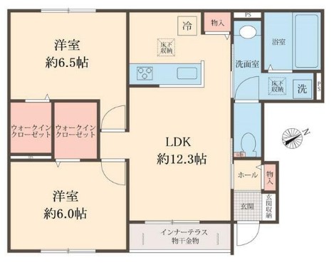 仮)町田市森野四丁目新築工事の間取り