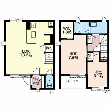 ブロードメゾンの間取り