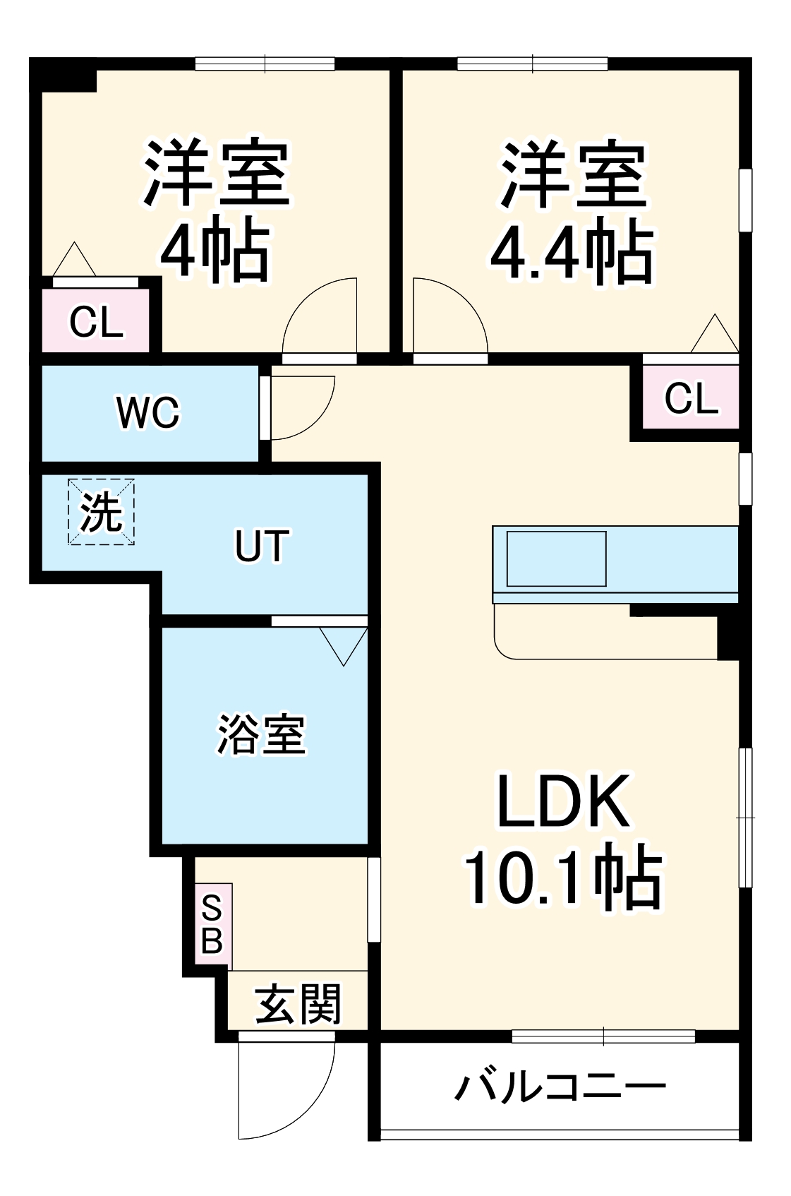 VERTEX市原Ⅱの間取り