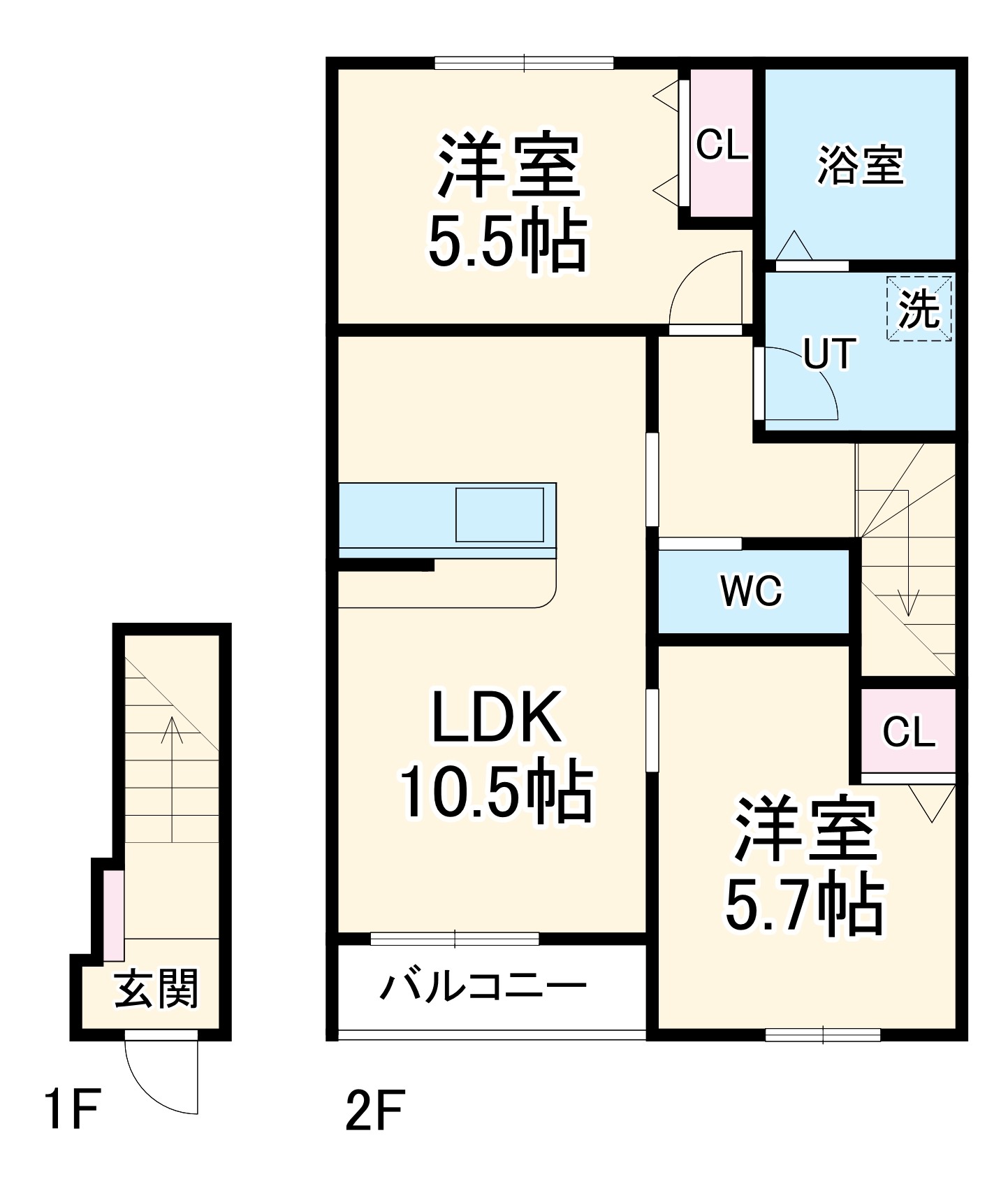 VERTEX市原Ⅱの間取り