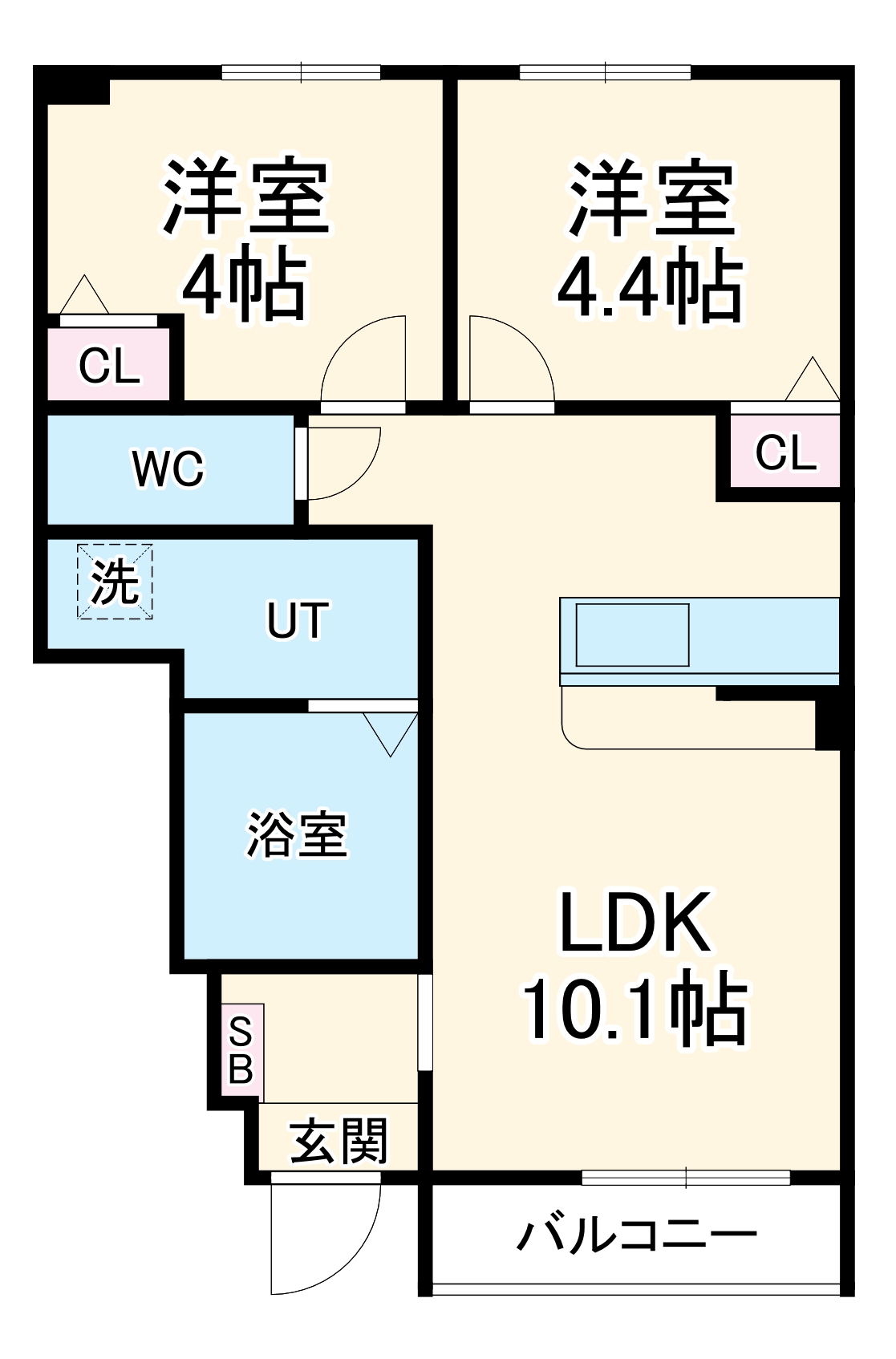 VERTEX市原Ⅱの間取り