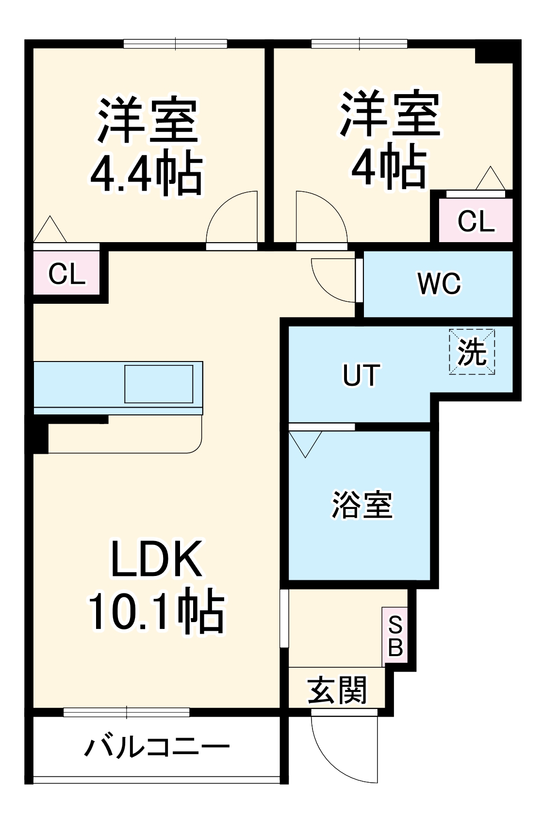 VERTEX市原Ⅱの間取り