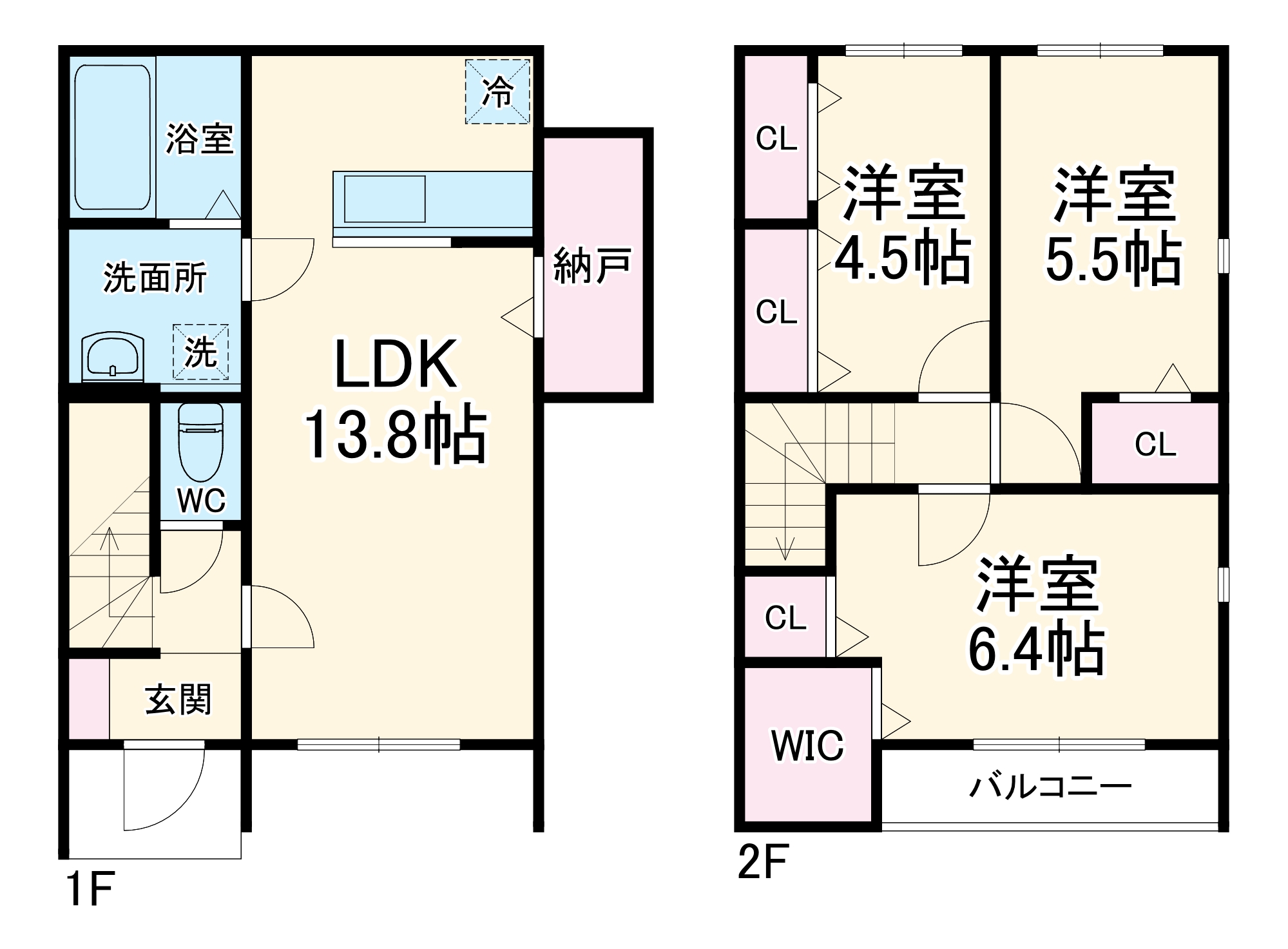 bonheur Aの間取り