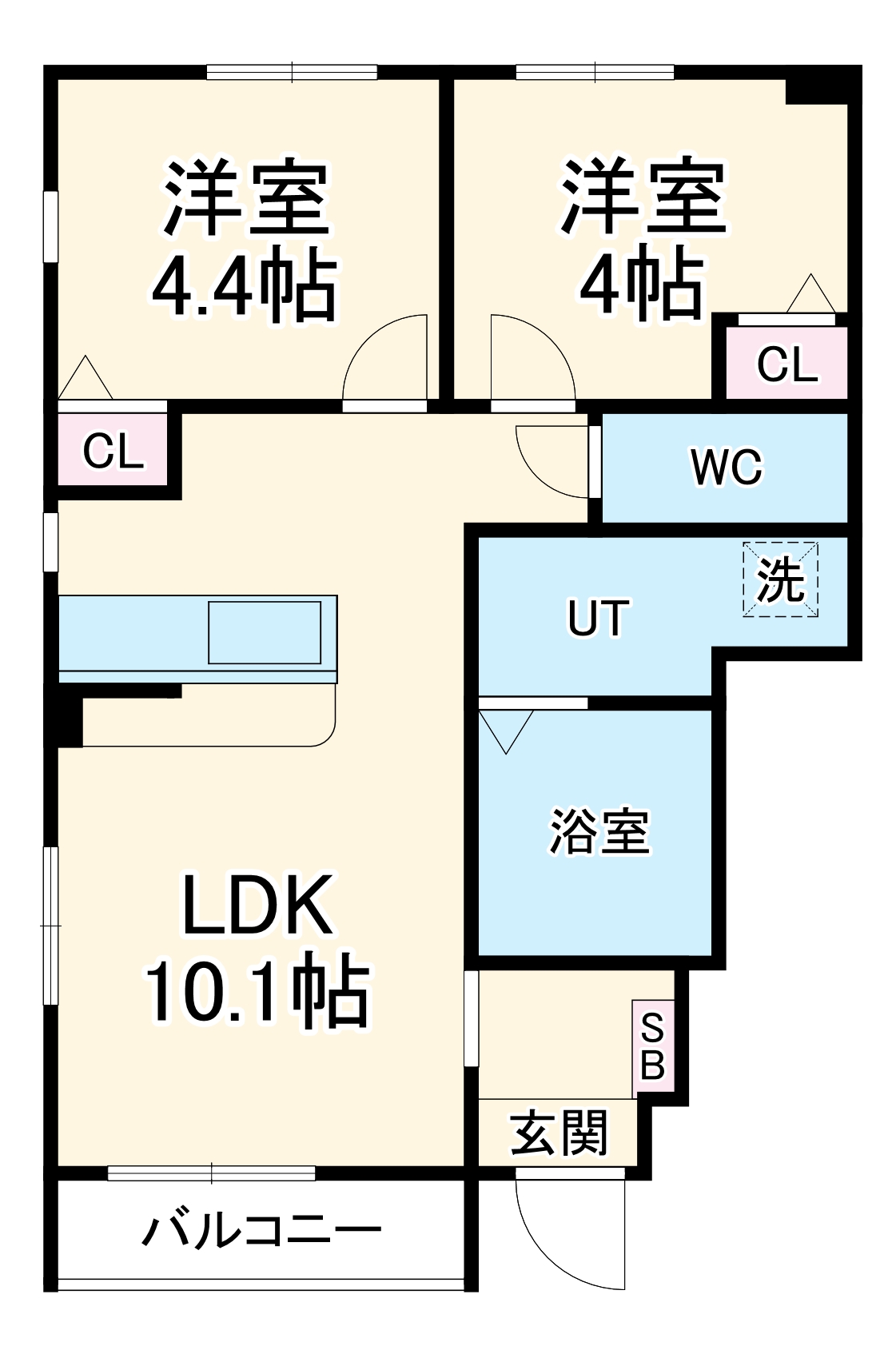 VERTEX市原Ⅱの間取り