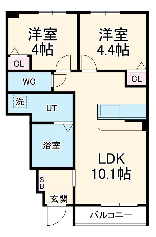 VERTEX市原Ⅱの間取り
