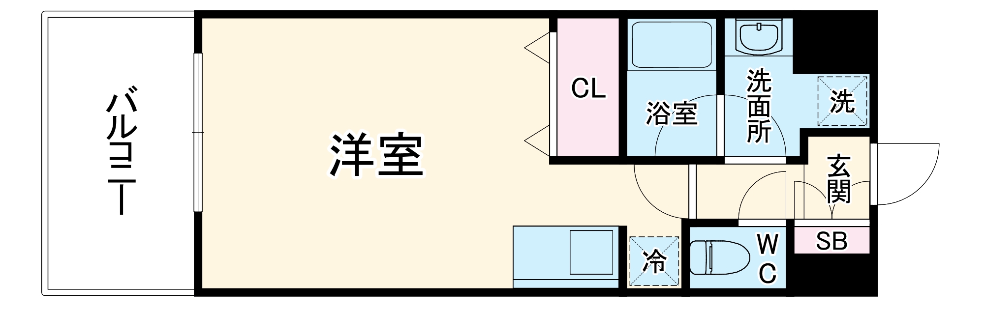 ホープ池田満寿美町の間取り
