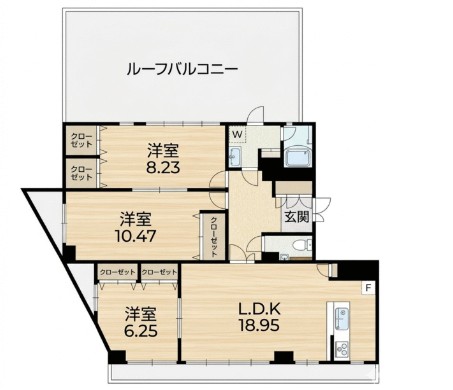 グランドメゾン中町の間取り