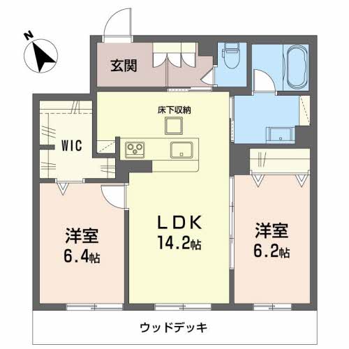 ヴェネ・シャルムの間取り