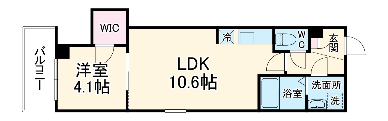 ジーメゾン名古屋星崎エデンの間取り