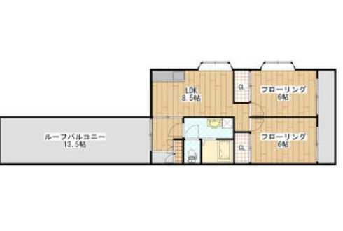 ビバーン平尾の間取り