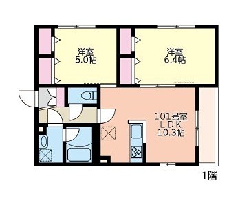 (仮称)新川レジデンスの間取り