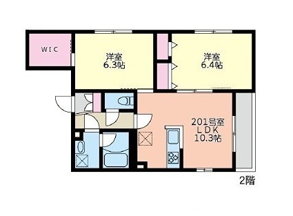 (仮称)新川レジデンスの間取り