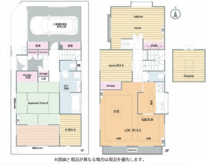 大戸5丁目貸家の間取り