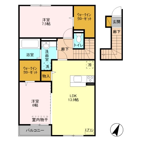 ロビン本郷の間取り