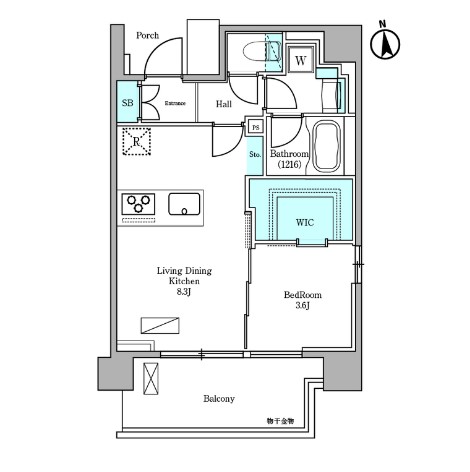 グランカーサ川口並木の間取り