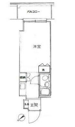 ロータリーライフ石川町の間取り